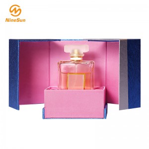 Parfüm tároló ajándék csomag karton doboz csomagolás összecsukható kozmetikai ajándék tároló tok kézzel készített olaj tároló doboz