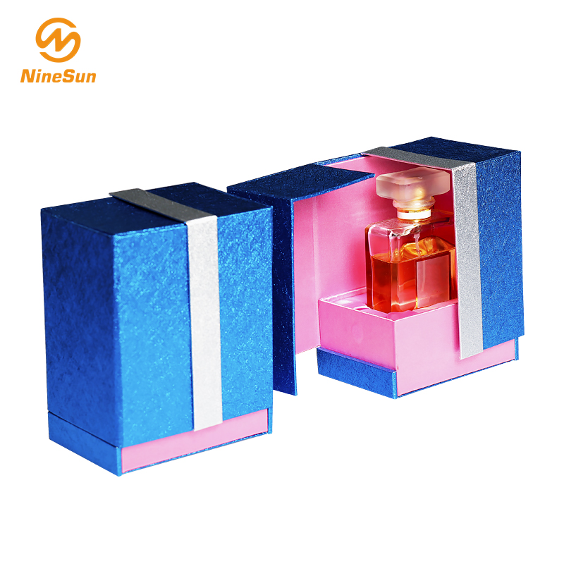 Parfüm tároló ajándék csomag karton doboz csomagolás összecsukható kozmetikai ajándék tároló tok kézzel készített olaj tároló doboz
